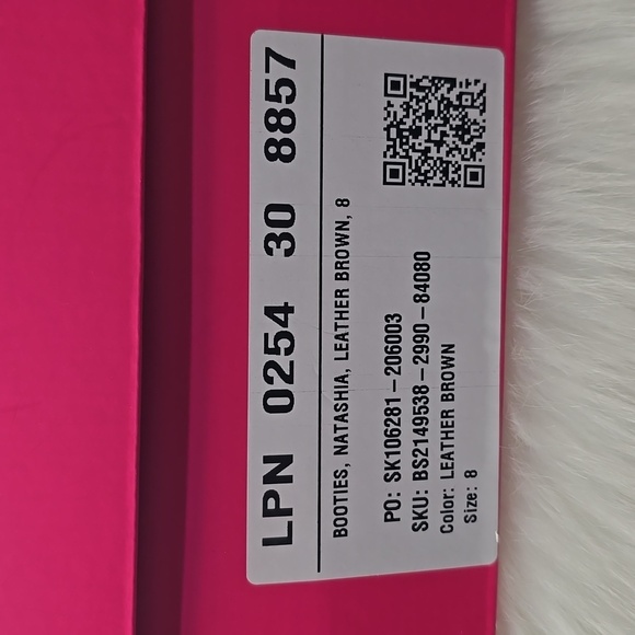 Shoedazzle Natashia Platform Booties Size 8 Brown - Picture 6 of 6